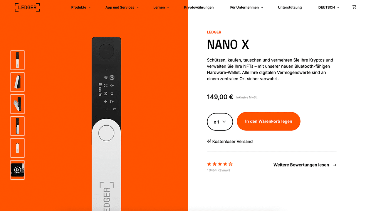 Ledger Nano X – Test und Erfahrungen